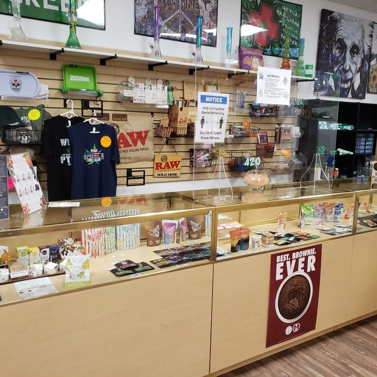 HUGE selection of edibles, carts, dabs, flower, accessories, you name it!