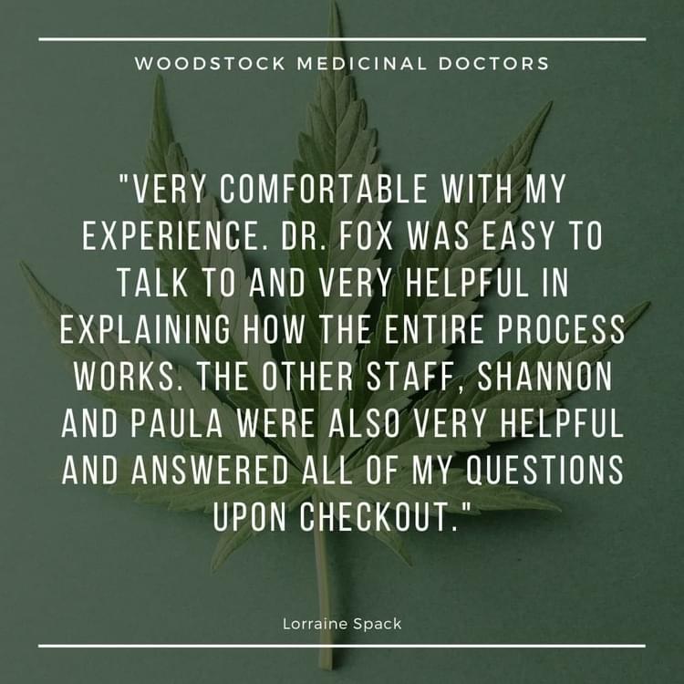 Woodstock Medicinal Doctors - Medical Marijuana - testimonials 2.jpg