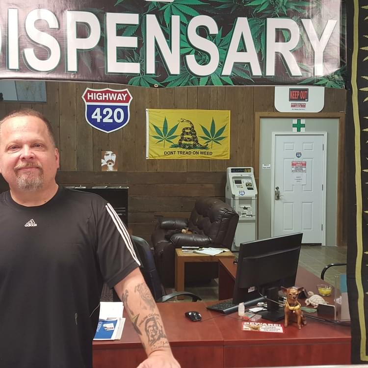 70" big screen in comfortable waiting area.