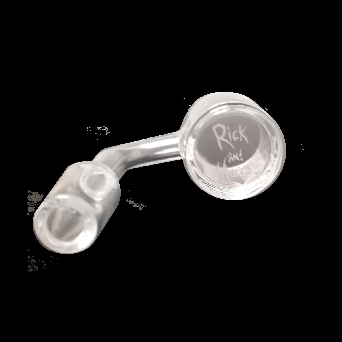 2mm Quartz Leaves Characters 90 Degree Male Banger