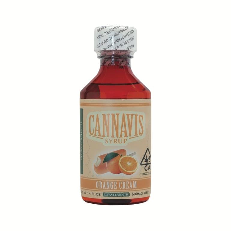 600mg Orange Cream THC Syrup - Extra Strength