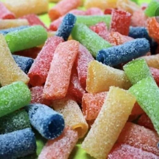 Sour tropical blend gummies