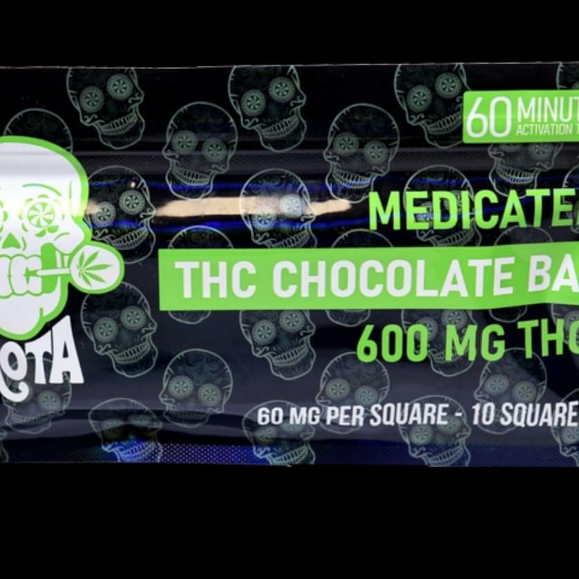 DC MOTA 600MG THC CHOCOLATE BAR