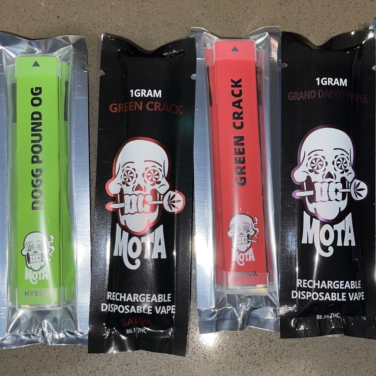 WAKE N BAKE DC MOTA PUFF BAR (INDICA)