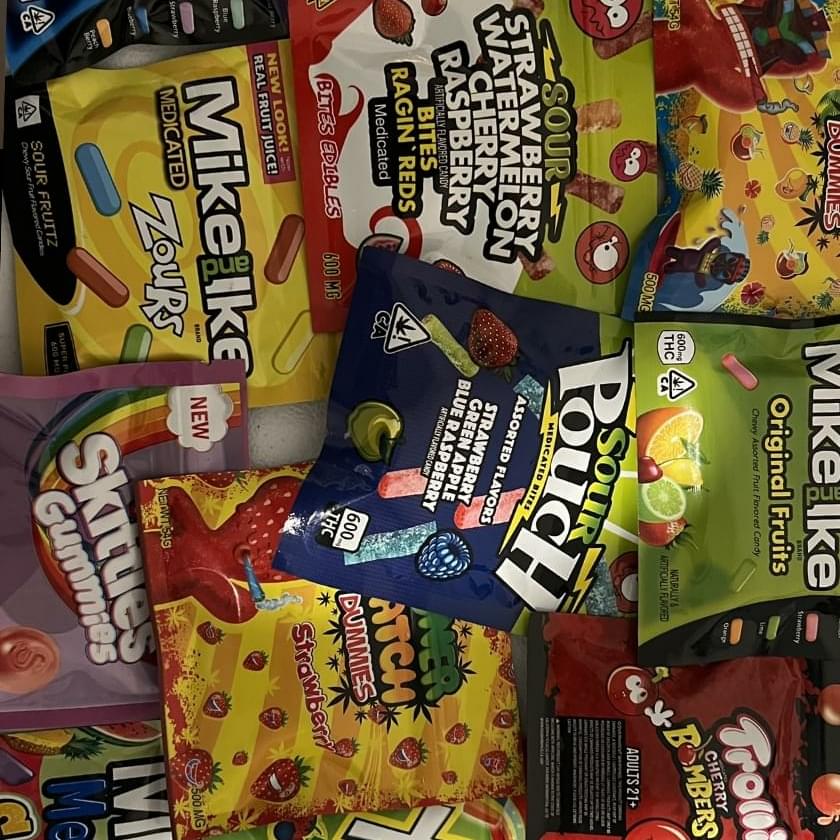 14 DIFFERENT GUMMIES