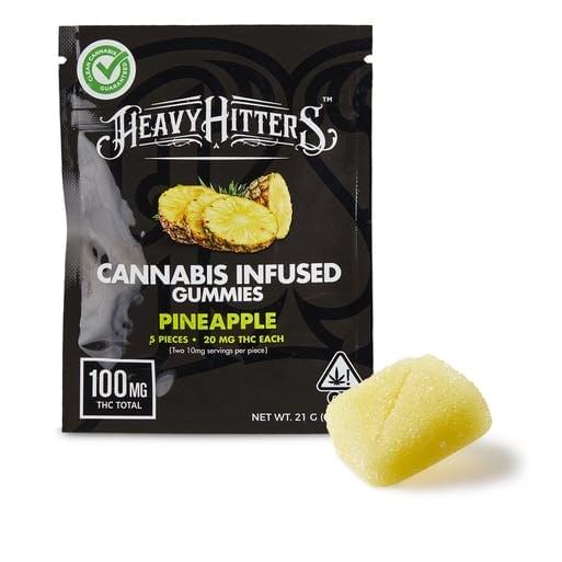 Ultra Potent Cannabis Infused Gummy - Pineapple