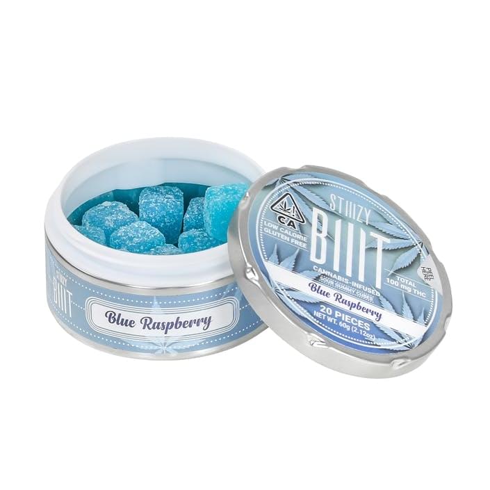 Blue Raspberry BIIIT - Sour Gummy Cubes