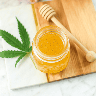 Infused honey - THC and lavender