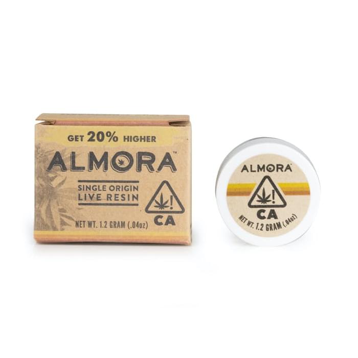 Almora Farms - Hybrid - Papaya - 1.2g Live Resin Badder