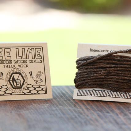 Bee line: Hemp Wick