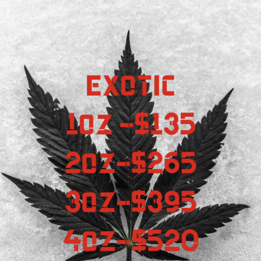 $135 1 OZ ANY EXOTIC