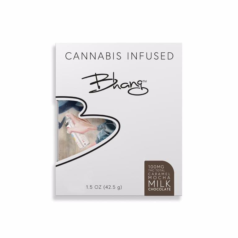 Bhang Bar - Hybrid - Caramel Mocha - 10 Pieces / 100mg