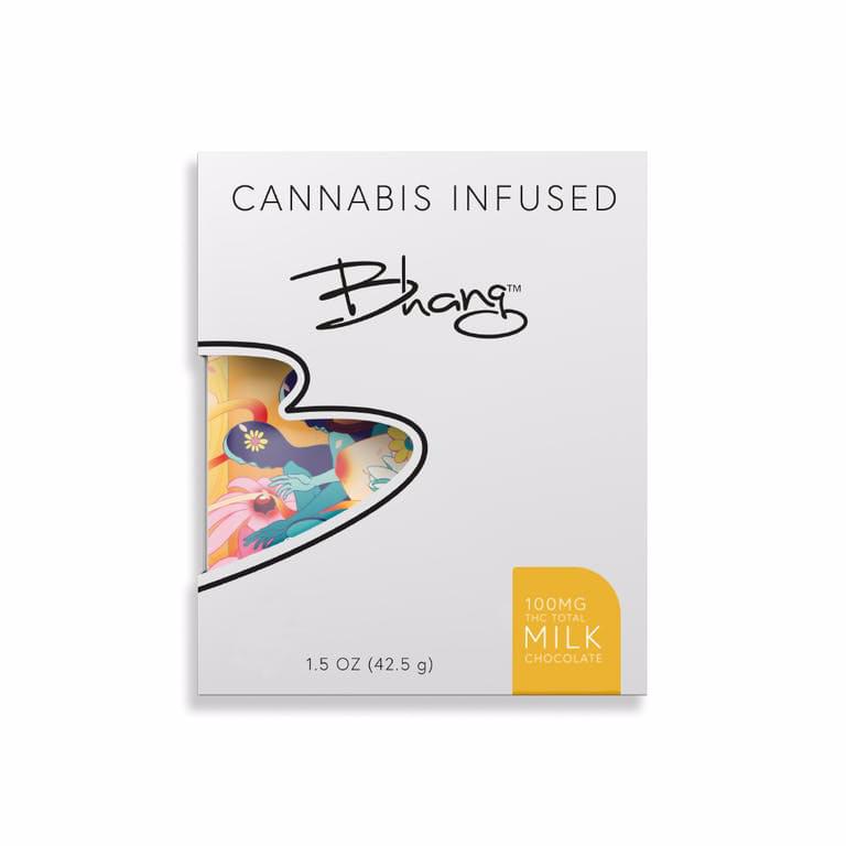 Bhang Bar - Hybrid - Milk Chocolate - 10 Pieces /100mg