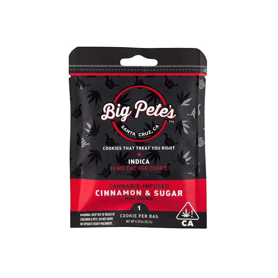 Big Pete's - Indica Cinnamon Sugar Cookie - Single / 10mgTHC
