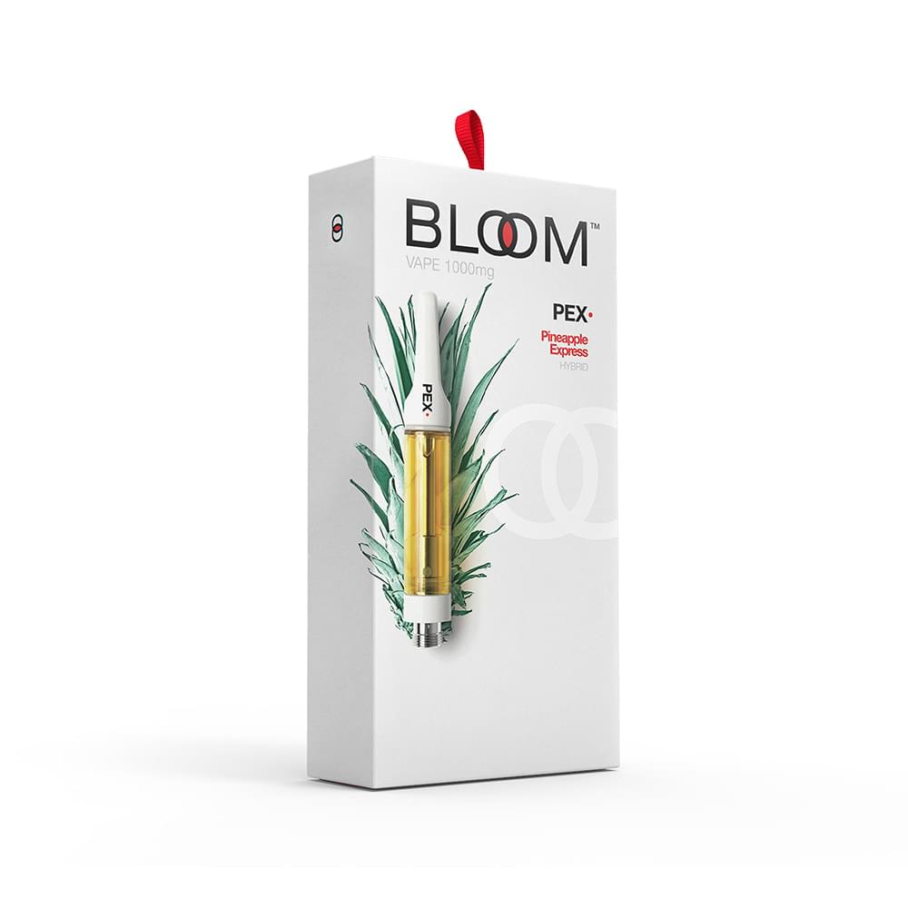 Bloom - Hybrid - Pineapple Express - 1g Distillate Cartridge