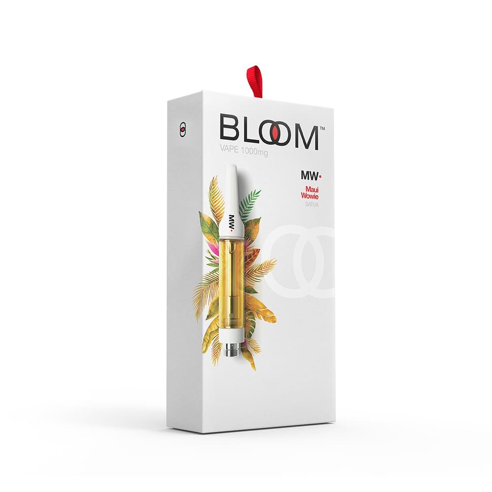 Bloom - Sativa - Maui Wowie - 1g Distillate Cartridge