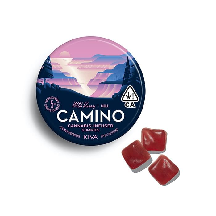 Camino  - Hybrid - Wild Berry Gummies - 20 Pieces / 100mgTHC