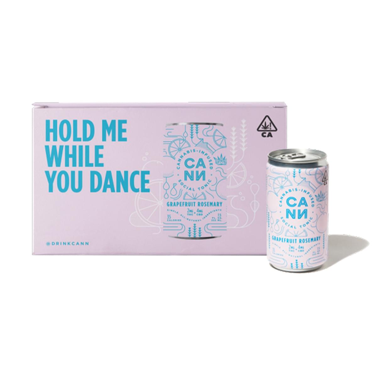 CANN - Social Tonic - 2:4 THC:CBD - Grapefruit Rosemary - 6-Pack