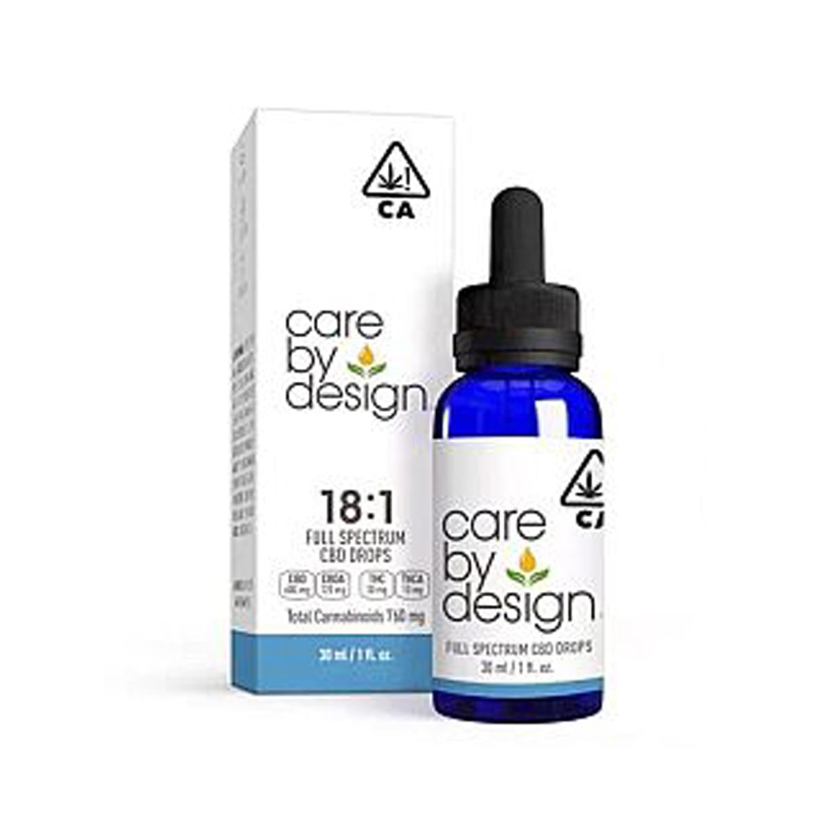 Care By Design - 18:1 Sublingual Drops - 410 MG