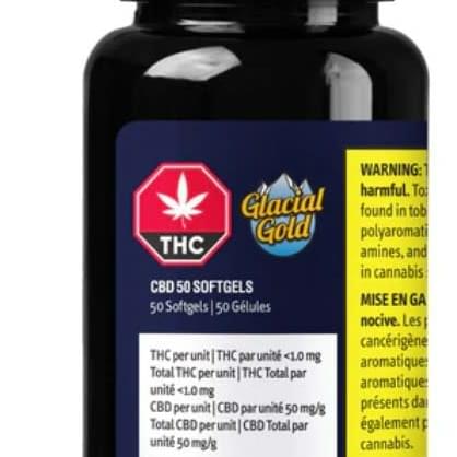 CBD 50mg SOFTGELS |  50-PACK