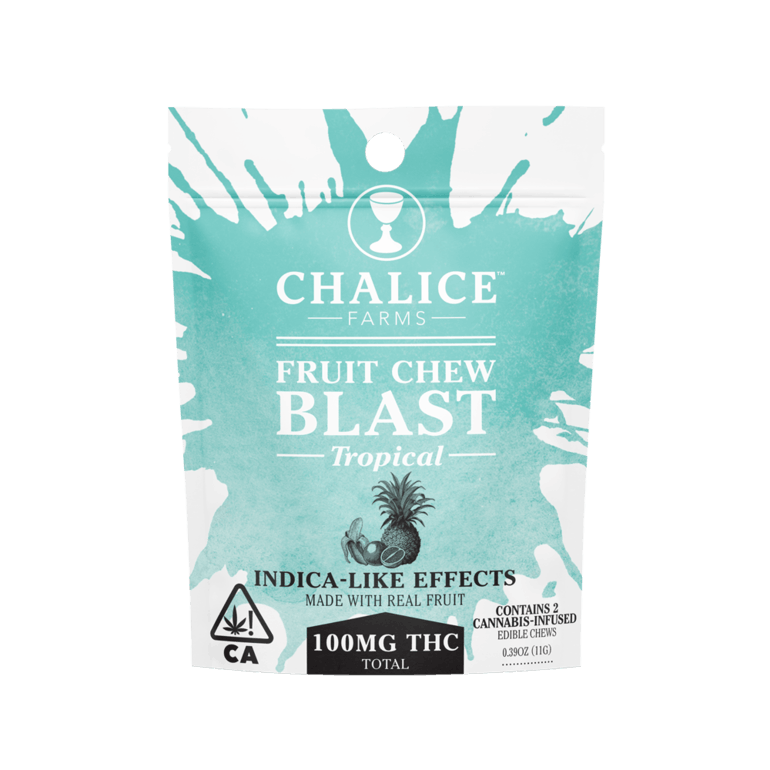 Chalice Farms | Tropical Blast - Chews | 100mg