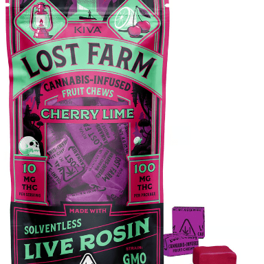 CHERRY LIME LIVE ROSIN CHEWS - GMO (100MG)[I]