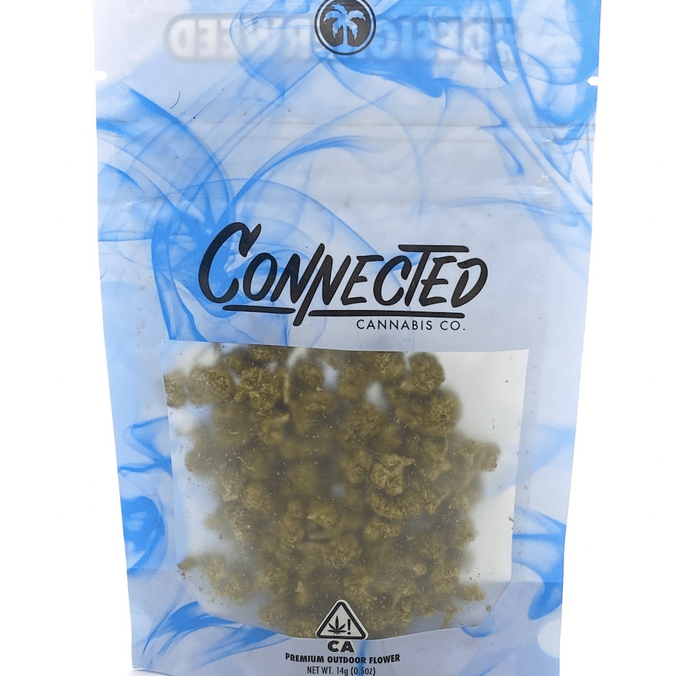 Connected | Biscotti sungrown premium smalls flower 14g | 24.46% THC