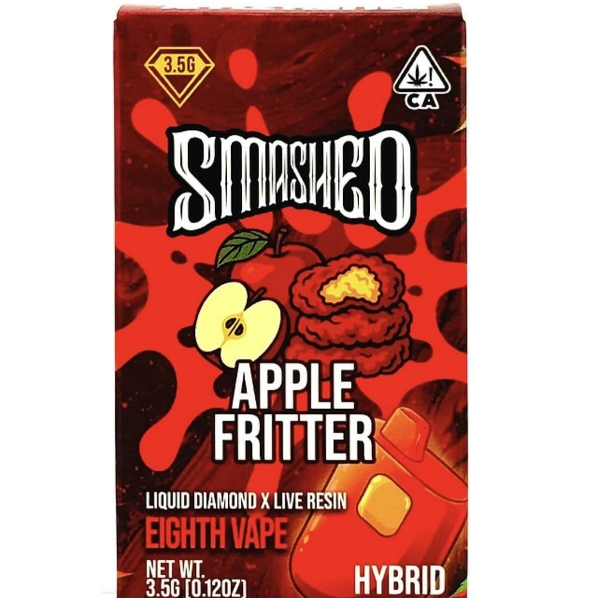 APPLE FRITTER-3.5 GRAM LIQUID DIAMONDS X LIVE RESIN  HYBRID DISPOSABLE
