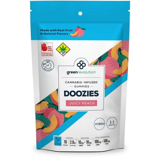 Doozies-Peach Elevate 10pk