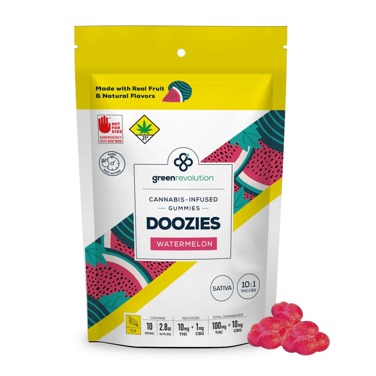 Doozies-Watermelon 10pk
