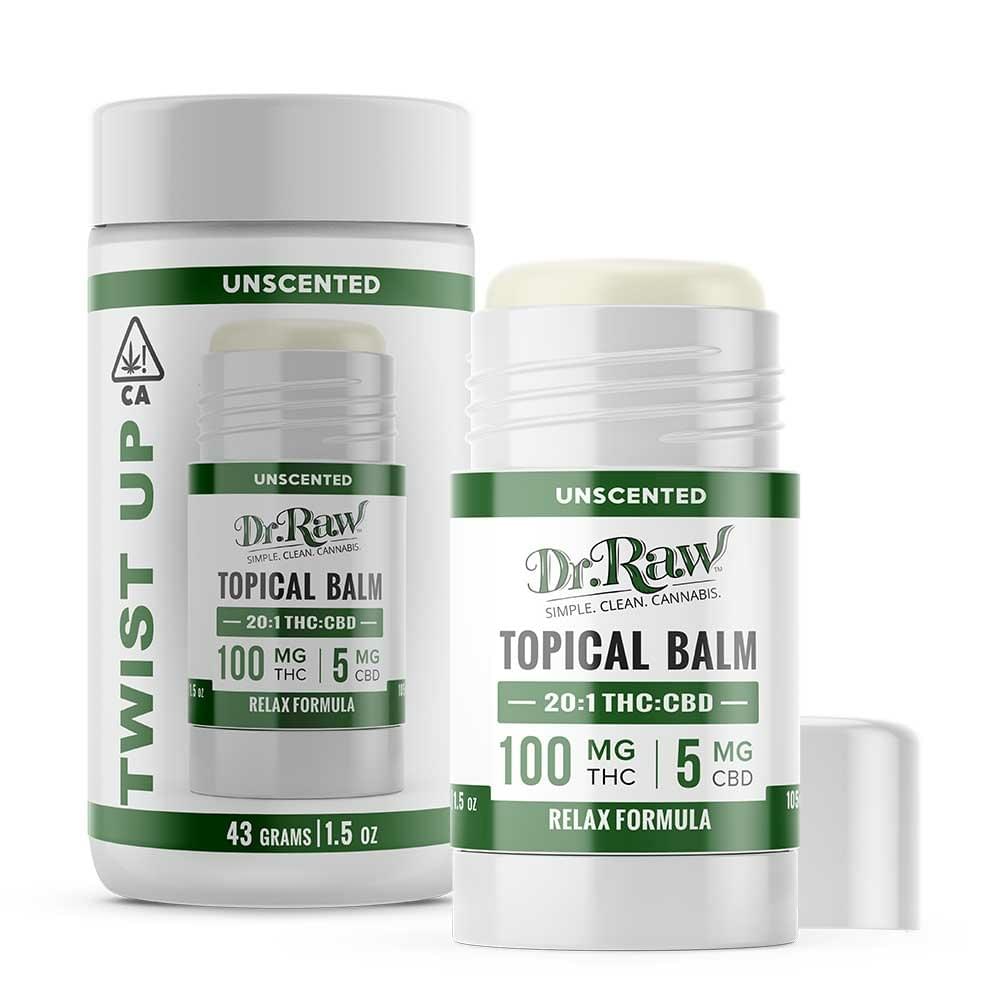Dr. Raw Organics Relax 20THC:1CBD Twist Up