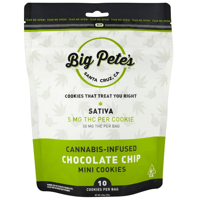 Chocolate Chip Cookies Sativa 50mg (10pk)