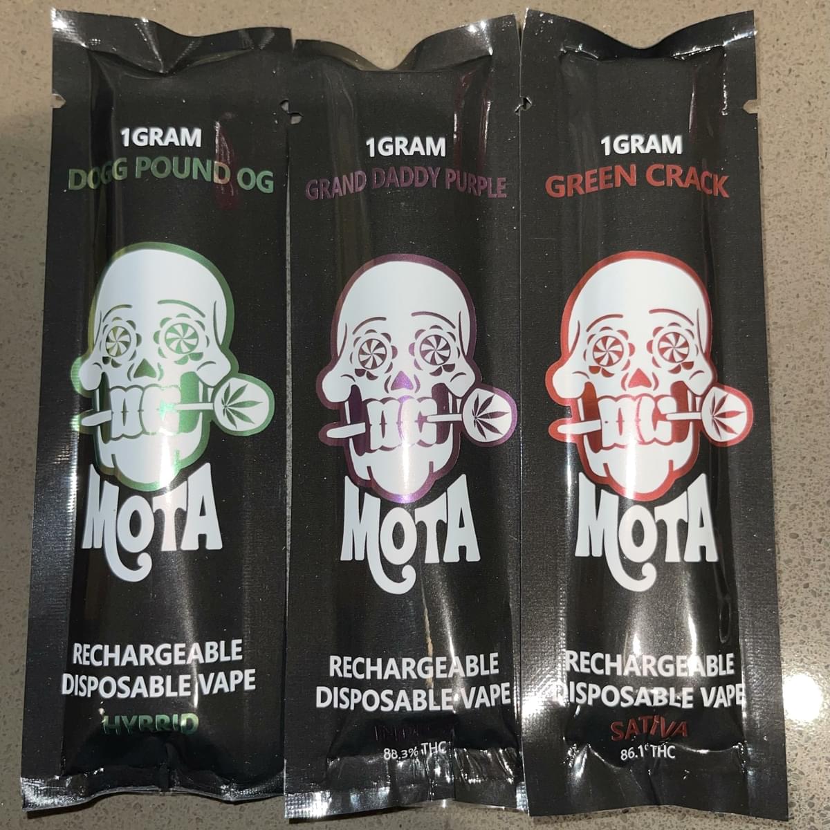 WAKE N BAKE DC MOTA PUFF BAR (HYBRID)