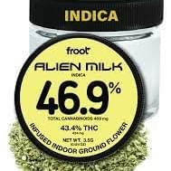 FROOT ALIEN MILK INFUSED INDOOR GROUND FLOWER JAR