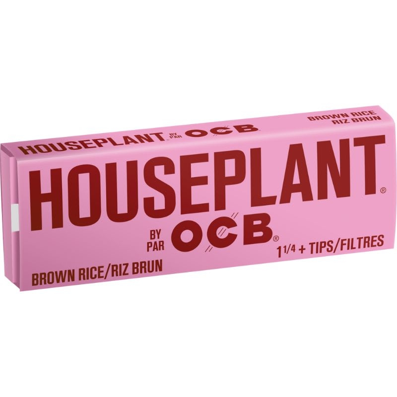 HOUSEPLANT BY OCB BROWN RICE 1.25 W/TIPS