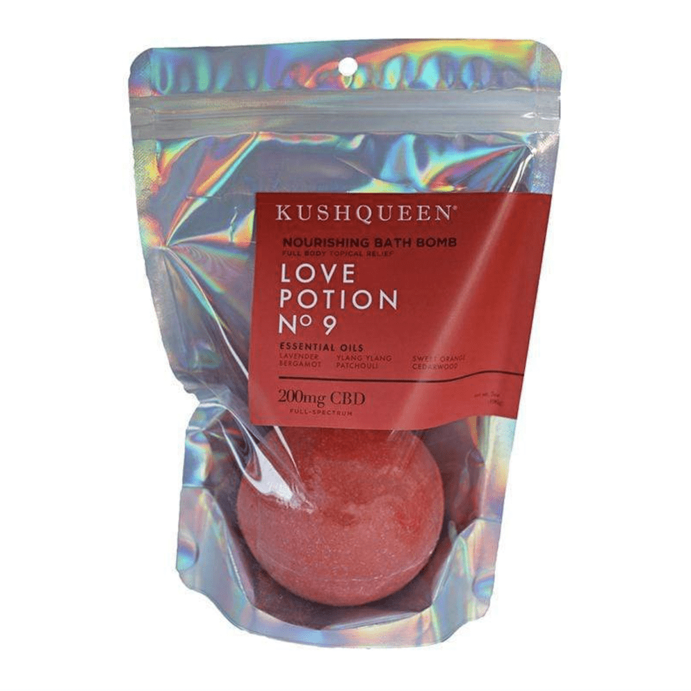 KUSH QUEEN LOVE POTION NO.9 1:1 BATH BOMB