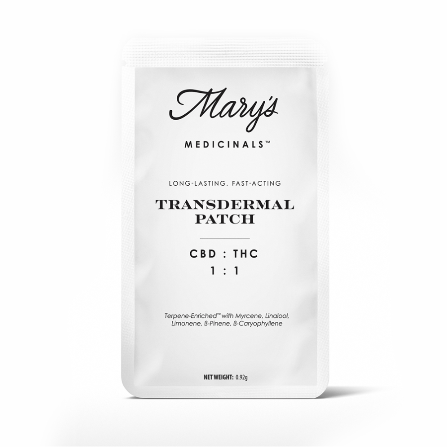 Mary's Medicinals CBD:THC Patch | 1:1 10mg Rec