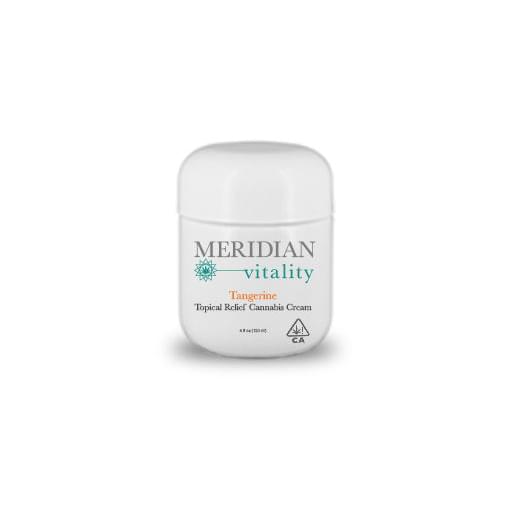 Meridian Vitality - Tangerine - 400mgTHC 4oz Cream Topical