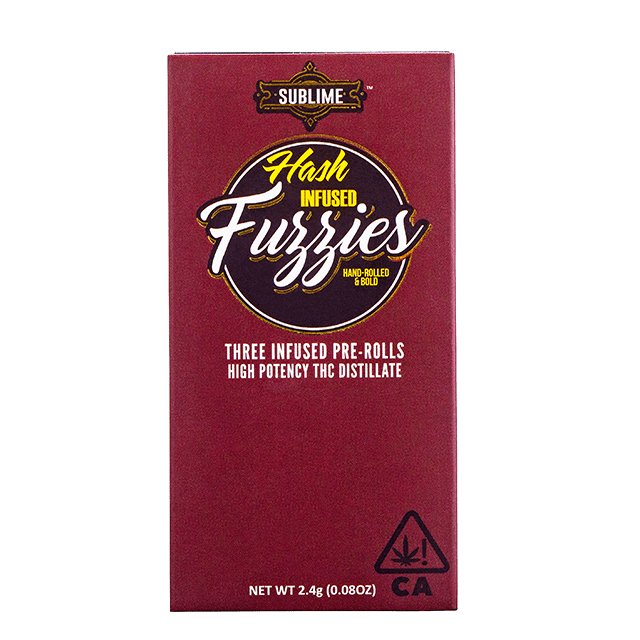 MINI FUZZIES SATIVA HASH INFUSED PRE-ROLL 3 PACK