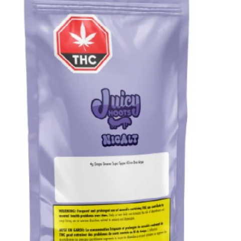 NicAlt by Juicy Hoots: Grape Groove Sup[a Sippa Disposable Pen(4g)