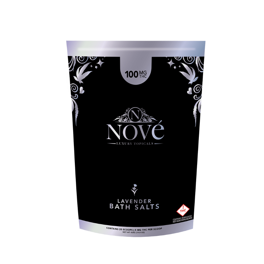 Nove Bath Salts | Lavender 100mg Rec