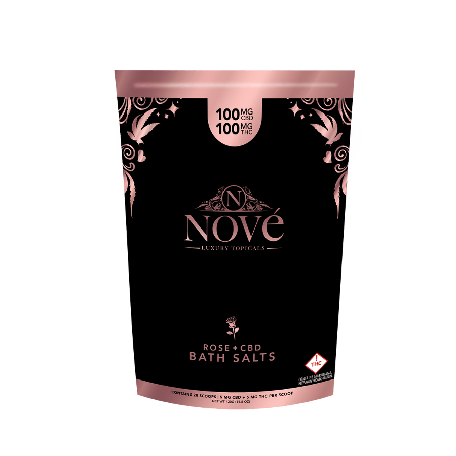 Nove Bath Salts | Rose 1:1 100mg Rec