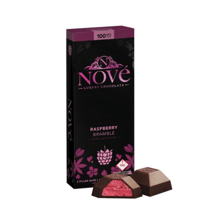 Nove Raspberry Bramble Dark Chocolate | 100mg Rec