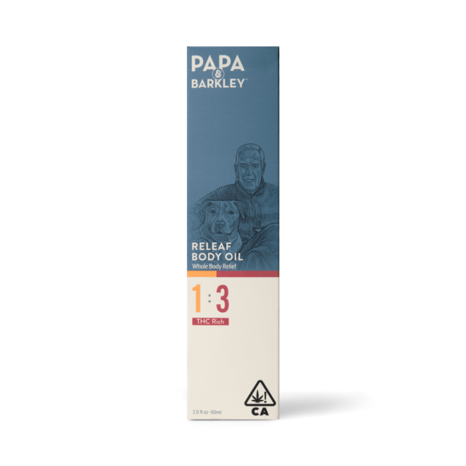 Papa&Barkley-Releaf Body Oil-Thc Rich-1:3-