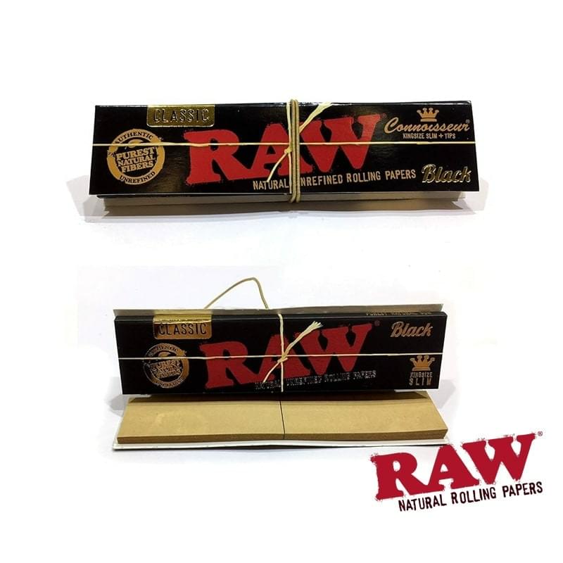 Raw Black Connoisseur Rolling Paper
