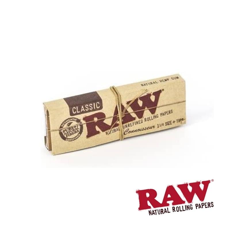 Raw Papers - Classic Natural - 1 1/4 Connoisseur