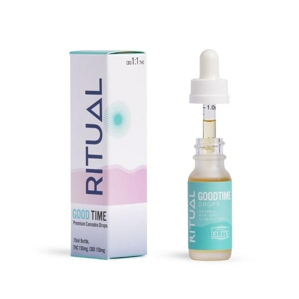 Ritual - Good Time Tincture 15ml 1:1 CBD:THC