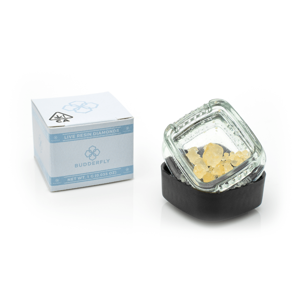 Budderfly Sour Diesel 1g Live Diamonds (BUY 2 FOR $50) (Budderfly)