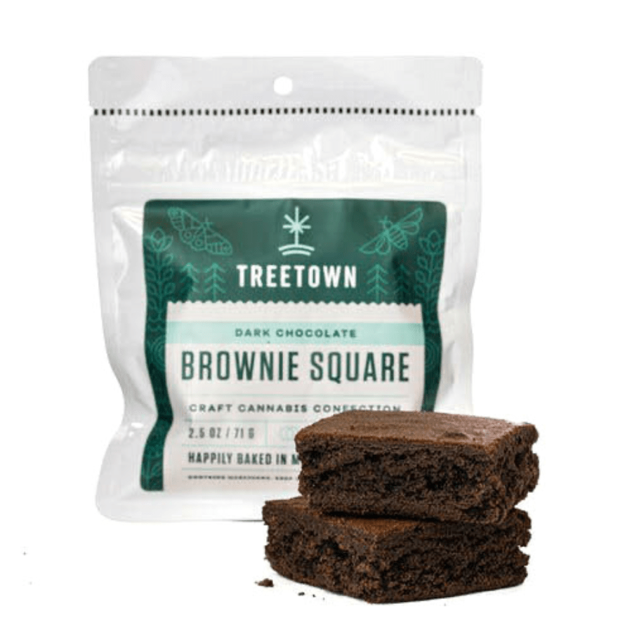 Tree Town | Dark Chocolate Brownie | 100mg