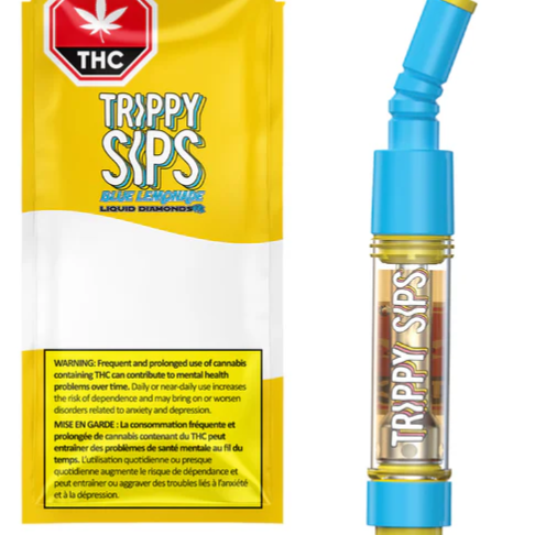 Trippy Sips: Blue Lemonade Liquid Diamond Blend Cartridge(.95g)